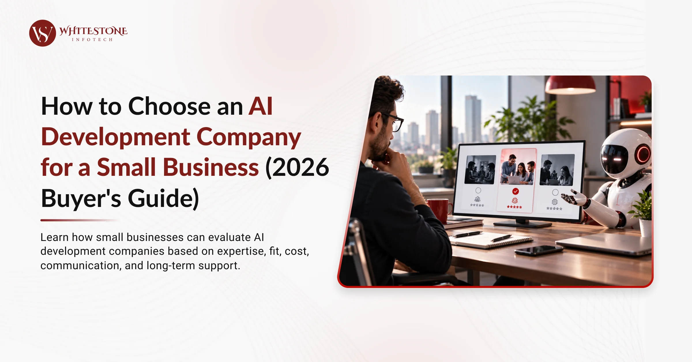 How to Choose an AI Development Company for a Small Business (2026 Buyer's Guide)